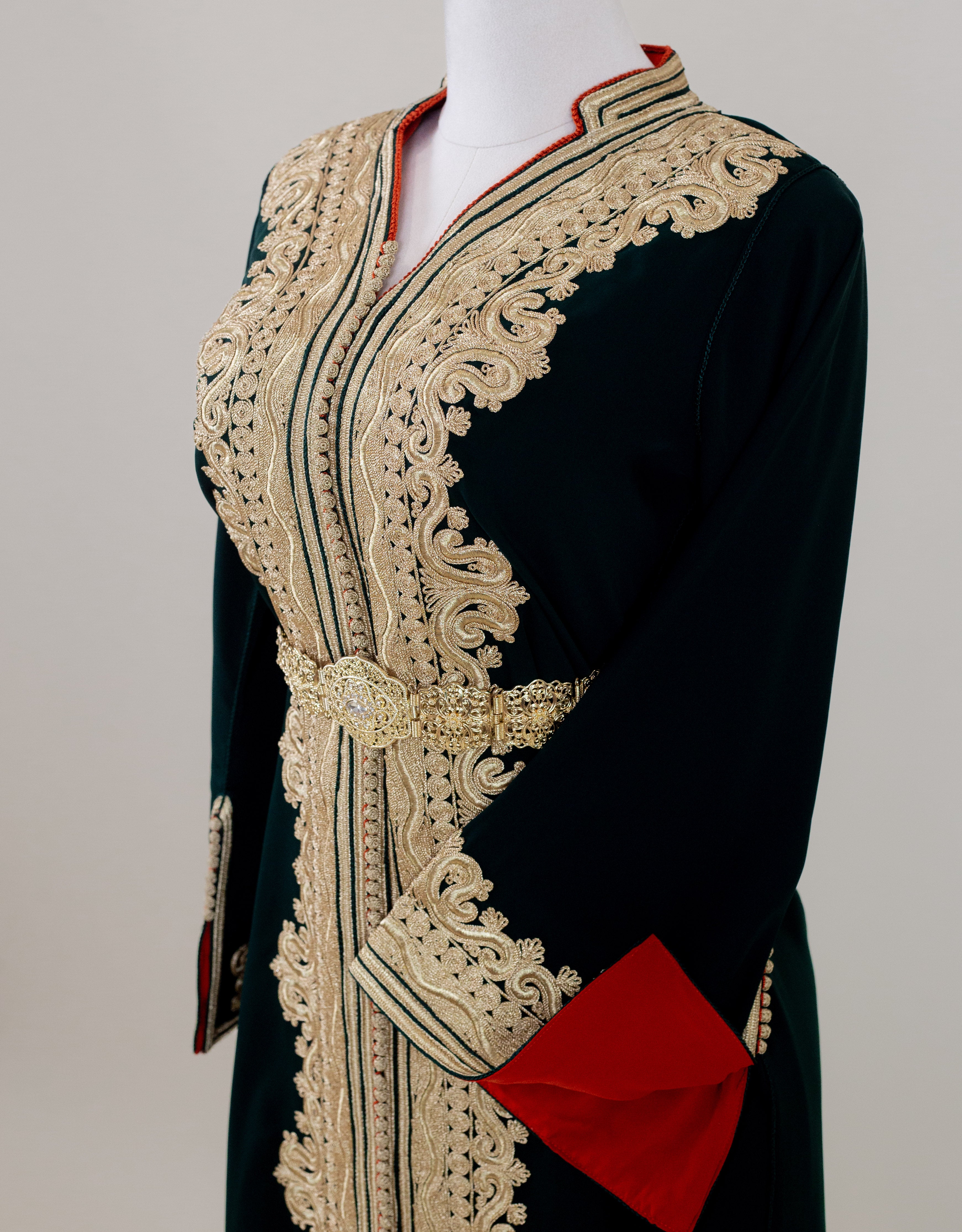 Caftan lune doré
